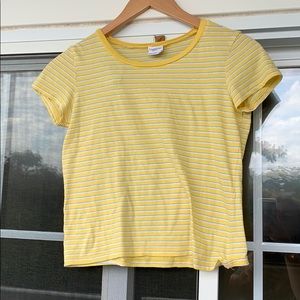 Striped crop top